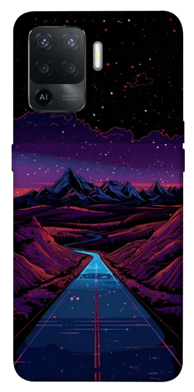 Чохол на Oppo Reno 5 Lite Cyber mountain фото 1 з 1