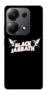 Чехол на Xiaomi Redmi Note 13 Pro 4G Black Sabbath logo ver.2 фото 1 из 1