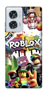 Чехол на Motorola Edge 50 Fusion Roblox Characters Collage фото 1 из 1