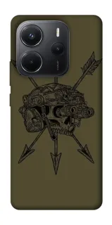 Чохол на Xiaomi Redmi Note 14 4G (Int. version) Mil skull фото 1 з 1