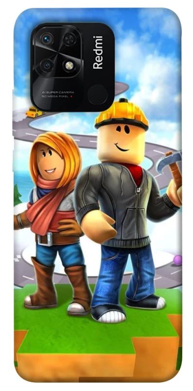Чохол на Xiaomi Redmi 10C Roblox Builder Adventure фото 1 з 1