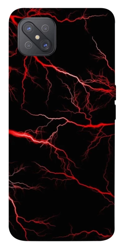 Чохол на Oppo A92s Червона молнія фото 1 з 1