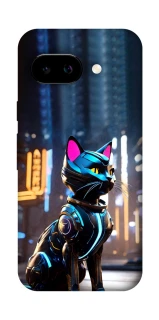 Чехол на Google Pixel 9a Cyber cat фото 1 из 1