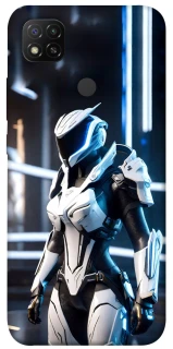 Чехол на Xiaomi Redmi 9C Cyber space girl ver.6 фото 1 из 1