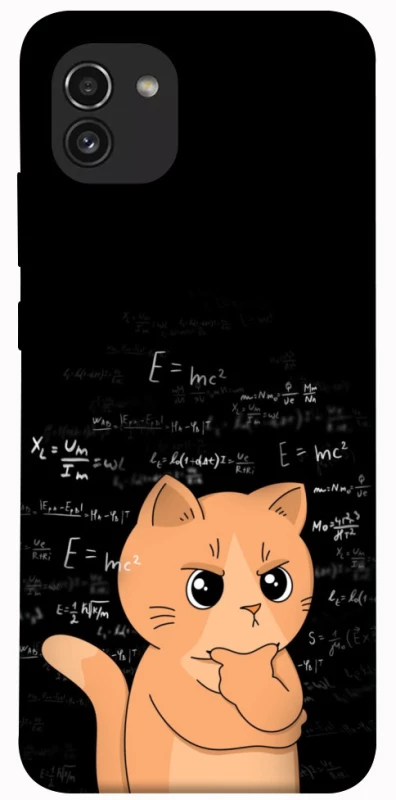 Чехол на Samsung Galaxy A03 Smart cat фото 1 из 1