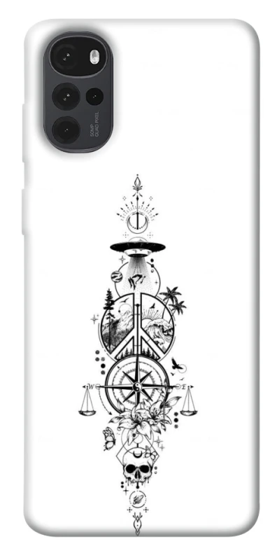Чехол на Motorola Moto G22 Tattoo ver.7 фото 1 из 1