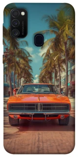 Чехол на Samsung Galaxy M21 Tropical car фото 1 Чехол на Samsung Galaxy M21 Tropical car фото 1 из 1