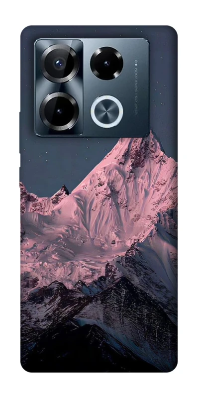 Чехол на Infinix Note 40 Pro 4G Pink mountain фото 1 из 1
