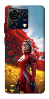Чохол на ZTE Blade V50 Vita Cyber space girl ver.5 фото 1 з 1