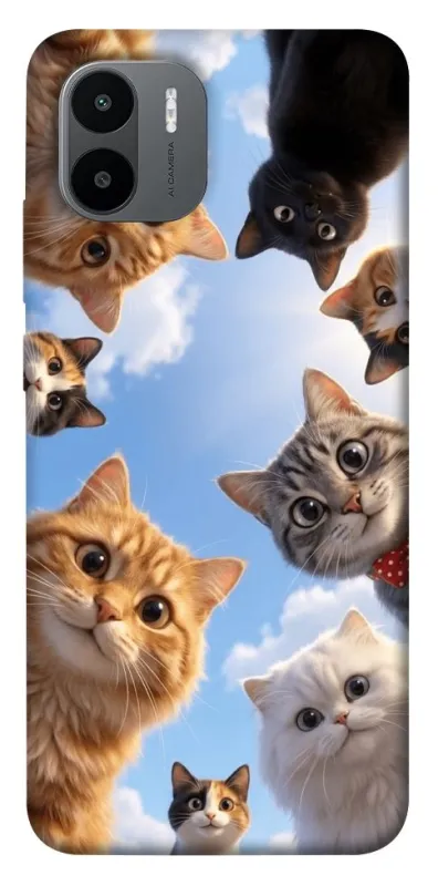 Чохол на Xiaomi Redmi A1+ / Poco C50 / A2+ Cats фото 1 з 1