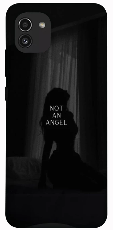Чохол на Samsung Galaxy A03 Not an angel фото 1 з 1