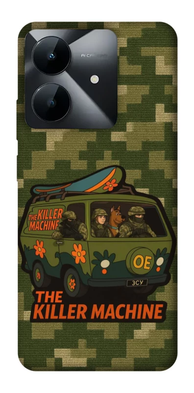 Чехол на Realme Note 60x Funny machine фото 1 из 1