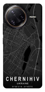 Чехол на Xiaomi Poco F7 Ultra Chernihiv map фото 1 из 1