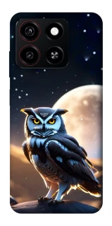 Чехол на ZTE Blade A35 4G Cyber ​​owl фото 1 из 1