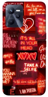 Чохол на Realme C35 Love collage ver.7 фото 1 з 1