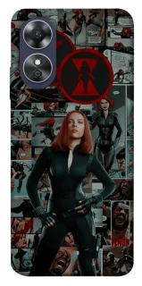 Чохол на Oppo A17 Black Widow фото 1 з 1