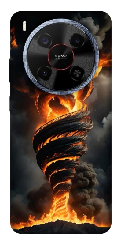 Чехол на ZTE Blade V70 Max Огненный торнадо фото 1 из 1