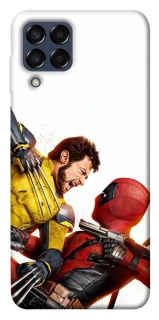 Чехол на Samsung Galaxy M33 5G Deadpool and Wolverine фото 1 из 1