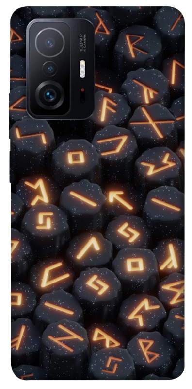 Чехол на Xiaomi 11T / 11T Pro Огненые руны фото 1 из 1