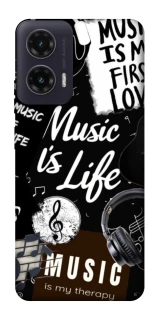 Чохол на Motorola Moto G35 Music is Life фото 1 з 1