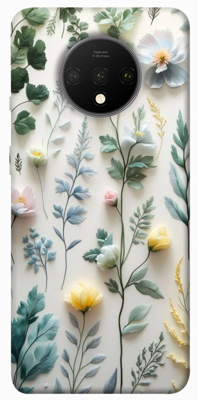 Чохол на OnePlus 7T Floral design ver.4 фото 1 з 1