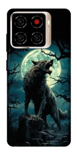 Чохол на ZTE Blade A56 Вовк під місяцем фото 1 з 1