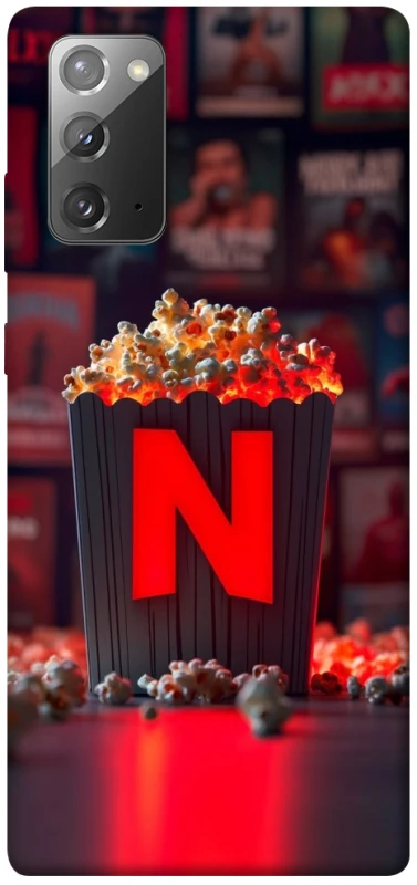 Чохол на Samsung Galaxy Note 20 Netflix and popcorn фото 1 з 1