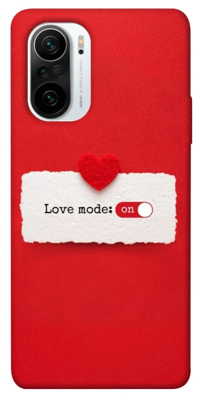 Чохол на Xiaomi Redmi K40 / K40 Pro / K40 Pro+ / Poco F3 Love Mode ON фото 1 з 1