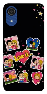 Чехол на Samsung Galaxy A03 Core Love is фото 1 из 1