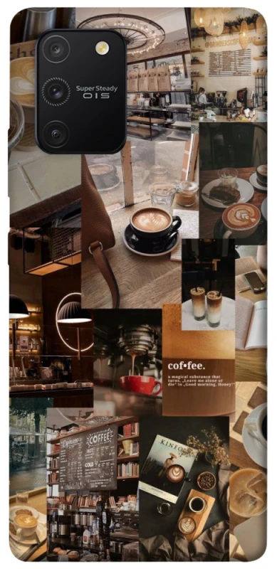 Чохол на Samsung Galaxy S10 Lite Coffee collage ver.2 фото 1 з 1