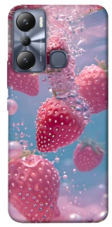 Чохол на Infinix Hot 20i Полуниця в воді фото 1 з 1