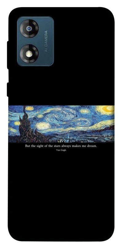 Чохол на Motorola Moto E13 Starry night Van Gogh фото 1 з 1