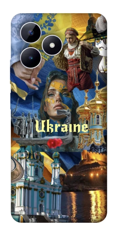 Чехол на Realme Note 50 5G Ukraine style ver.3 фото 1 из 1