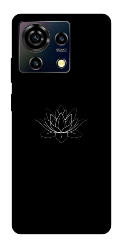 Чохол на ZTE Blade V50 Vita Black Lotus фото 1 Чохол на ZTE Blade V50 Vita Black Lotus фото 1 з 1