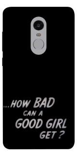 Чехол на Xiaomi Redmi Note 4X / Note 4 (Snapdragon) How bad? фото 1 из 1