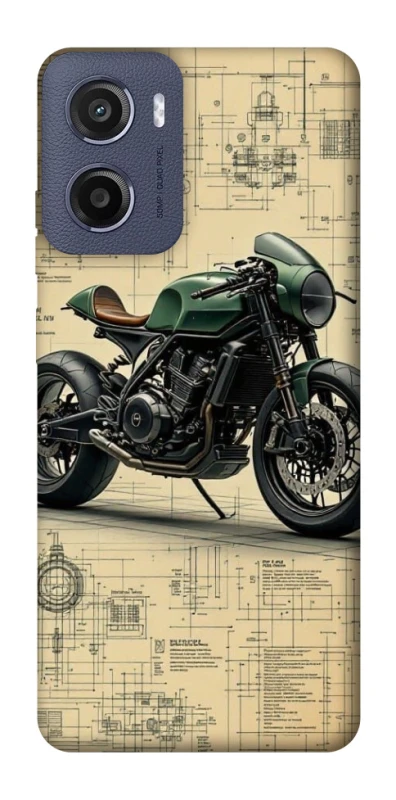 Чохол на Motorola Moto E15 Bike model фото 1 з 1