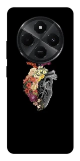 Чехол на Xiaomi Redmi A3 Pro Heart with flowers фото 1 из 1