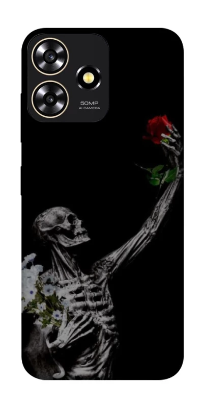 Чохол на ZTE Blade A73 4G Skeleton vs Rose фото 1 з 1