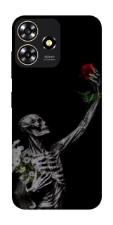 Чохол на ZTE Blade A73 4G Skeleton vs Rose фото 1 з 1