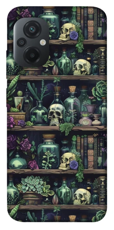 Чехол на Xiaomi Poco M5 Bookshelf ver.1 фото 1 из 1