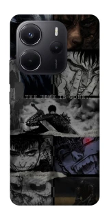 Чехол на Xiaomi Redmi Note 14 4G (Europe version) Berserk collage ver.3 фото 1 из 1