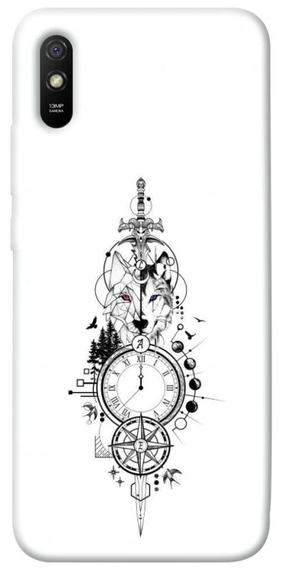 Чохол на Xiaomi Redmi 9A Tattoo ver.8 фото 1 з 1