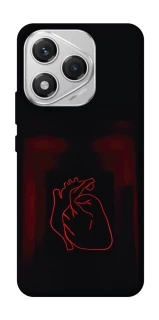 Чехол на Honor 400 Lite Красное сердце фото 1 из 1