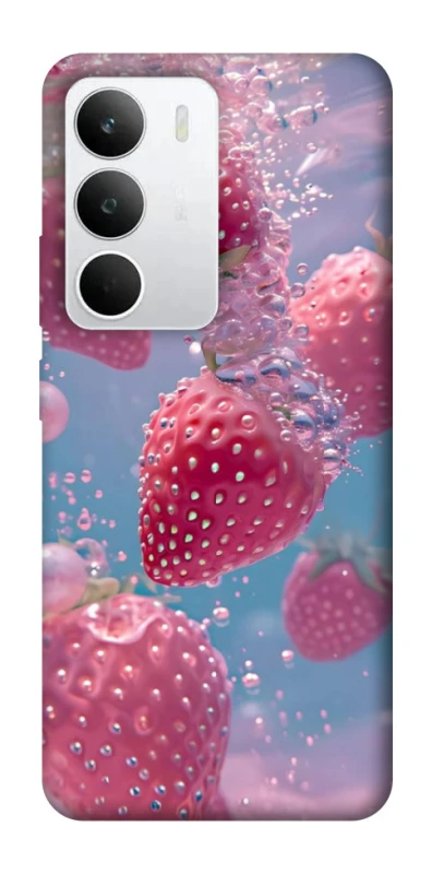 Чехол на Realme C71 Клубника в воде фото 1 из 1