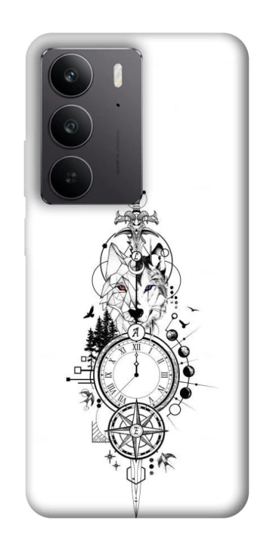 Чехол на Realme C75 Tattoo ver.8 фото 1 из 1