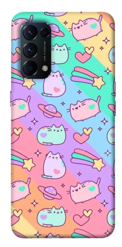 Чохол на Oppo Reno 5 4G Cat Cute фото 1 з 1