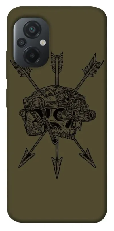 Чехол на Xiaomi Poco M5 Mil skull фото 1 из 1