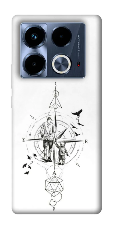 Чехол на Infinix Note 40 4G Tattoo ver.9 фото 1 из 1