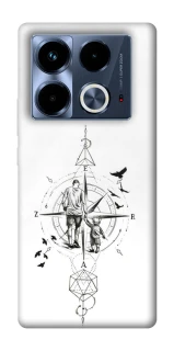 Чехол на Infinix Note 40 4G Tattoo ver.9 фото 1 из 1