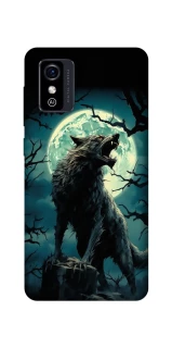 Чохол на ZTE Blade L9 Вовк під місяцем фото 1 з 1